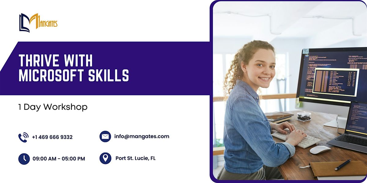 Thrive with Microsoft Skills - 1 Day Workshop in Port St. Lucie, FL