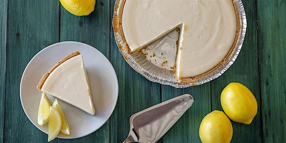 Ricky's Whole Lemon Punch Pie with Ritz Cracker Crust for Thanksgiving