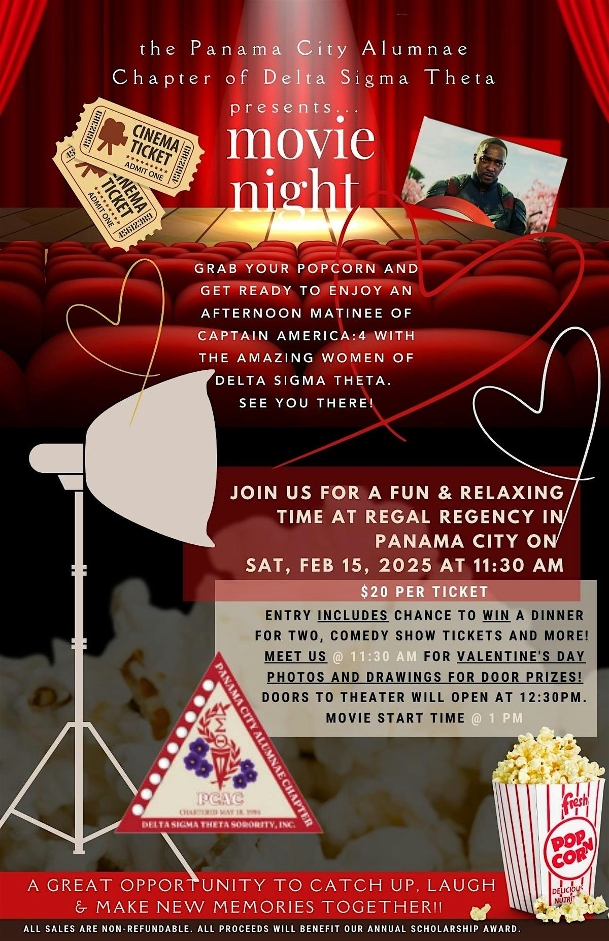 Panama City Alumnae Chapter of Delta Sigma Theta Movie Night