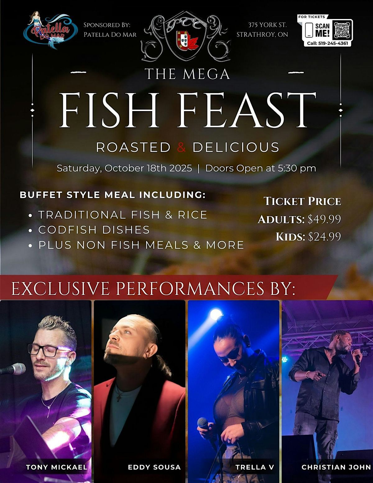 The Mega Fish Feast \u2013 Strathroy\u2019s Favorite Food & Music Celebration