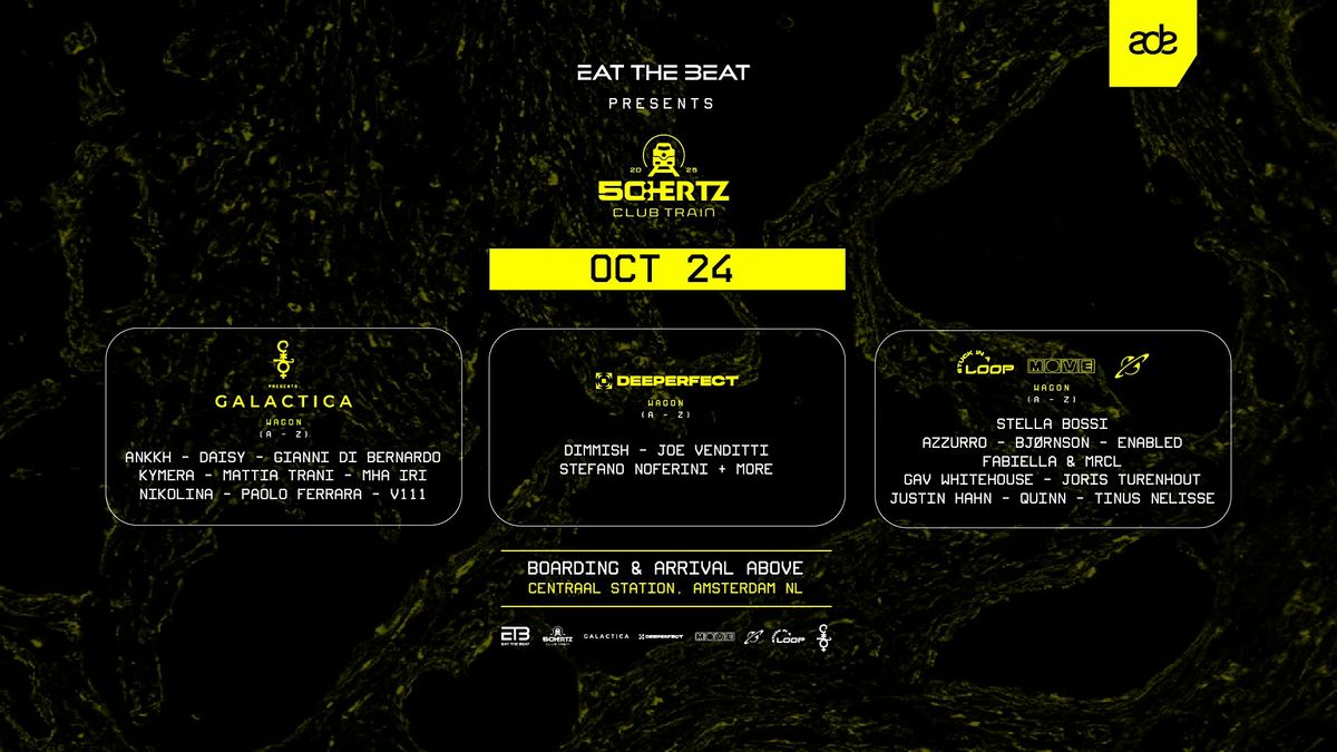 EAT THE BEAT NIGHT CLUB TRAIN ft. GALACTICA, DEEPERFECT, MOVE & CELESTE
