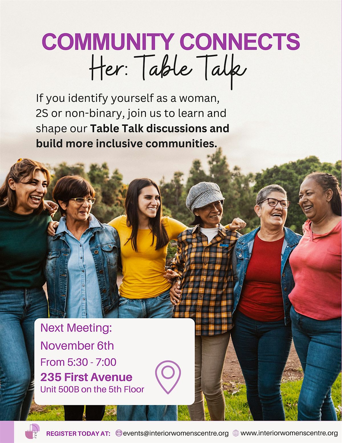 Community Connects HER: Table Talks