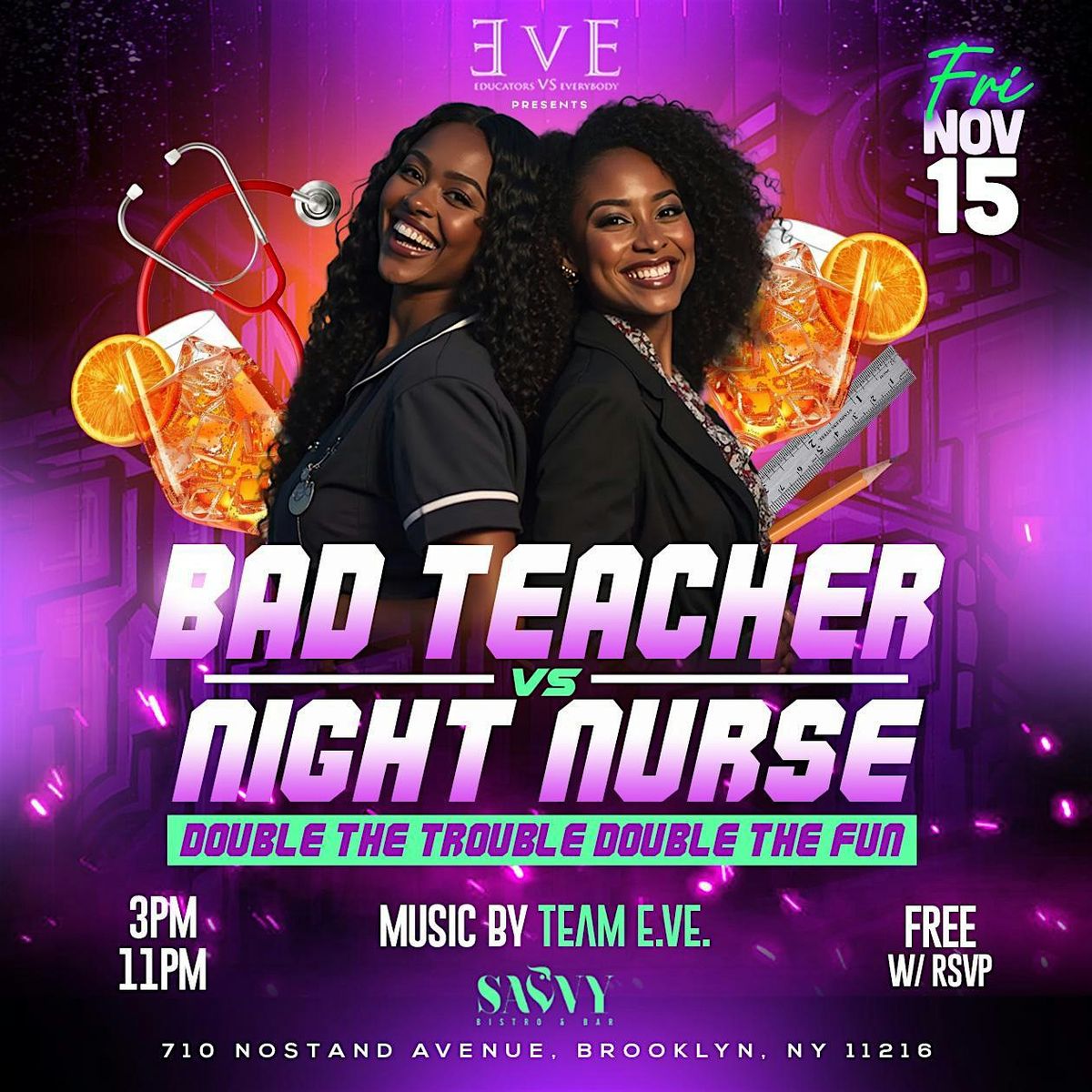 Bad Teacher vs Night Nurse