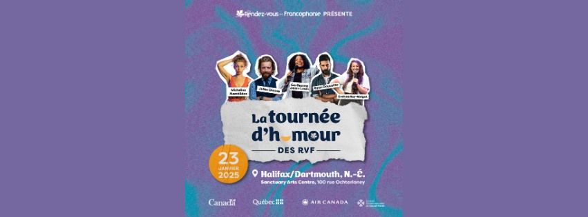 Tourn\u00e9e d'humour des rdv de la francophonie