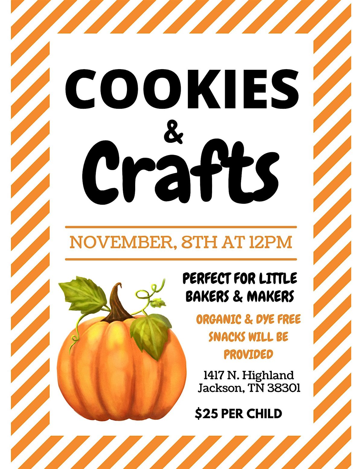 Cookies and Crafts w\/ Layered Bakeshop