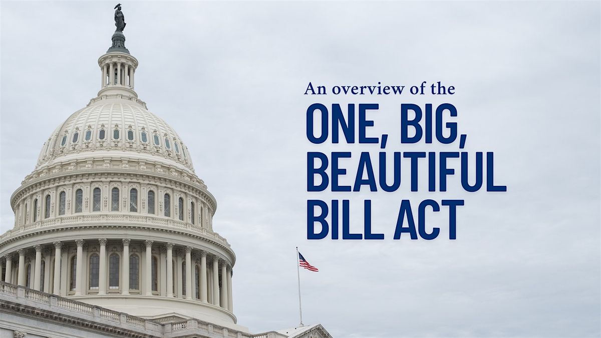 "The One Big Beautiful Bill Act" - SD