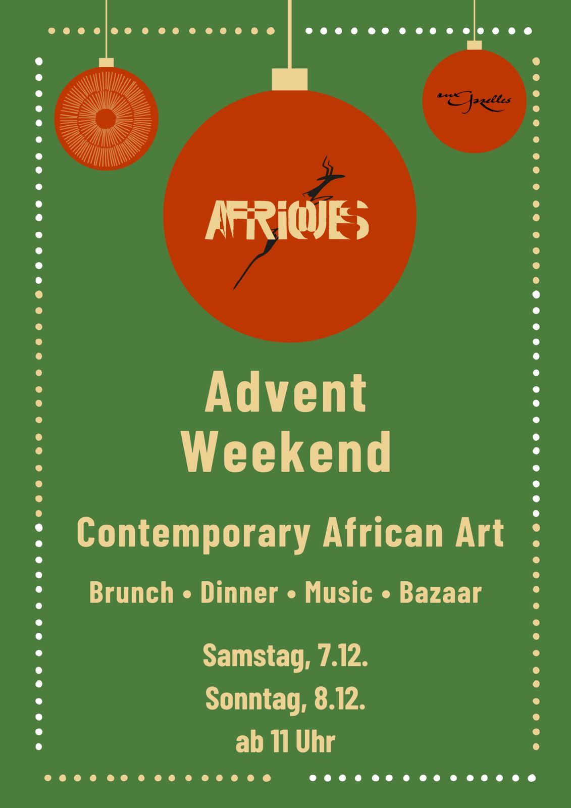 Afriques Advent Weekend