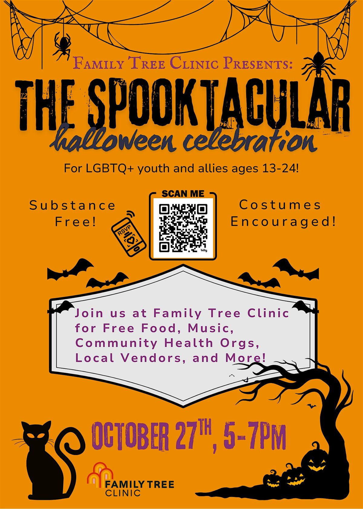 Spooktacular Support: A Halloween Celebration!