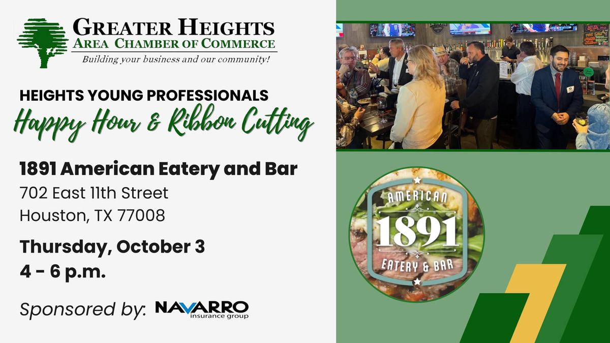 Heights Young Professionals Happy Hour & Ribbon Cutting