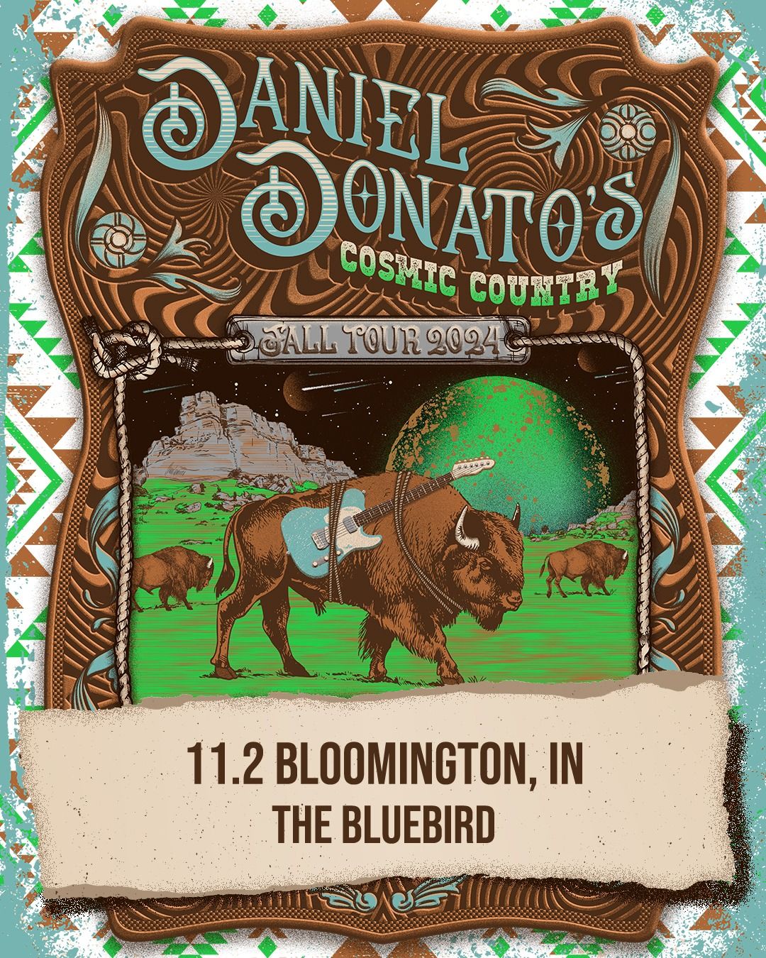 Daniel Donato's Cosmic Country at The Bluebird | 11.2