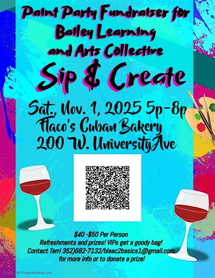 Flaco's and Deeproots Arts & Creative Services  Fundraiser for BLAAC