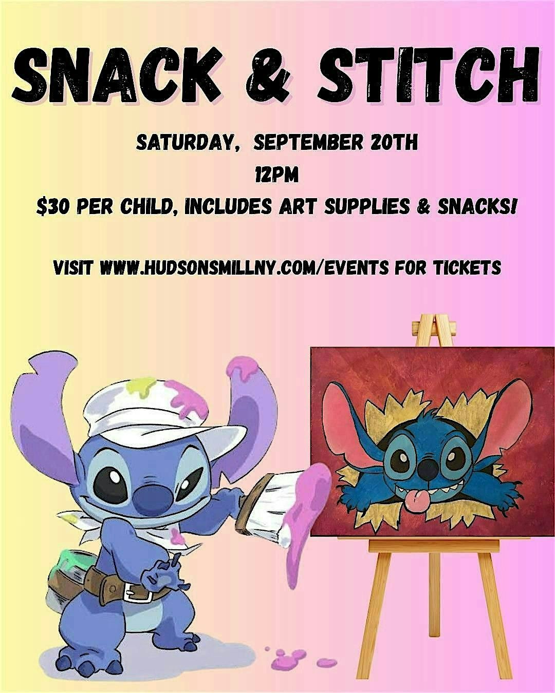 Snack & Stitch 12pm Session