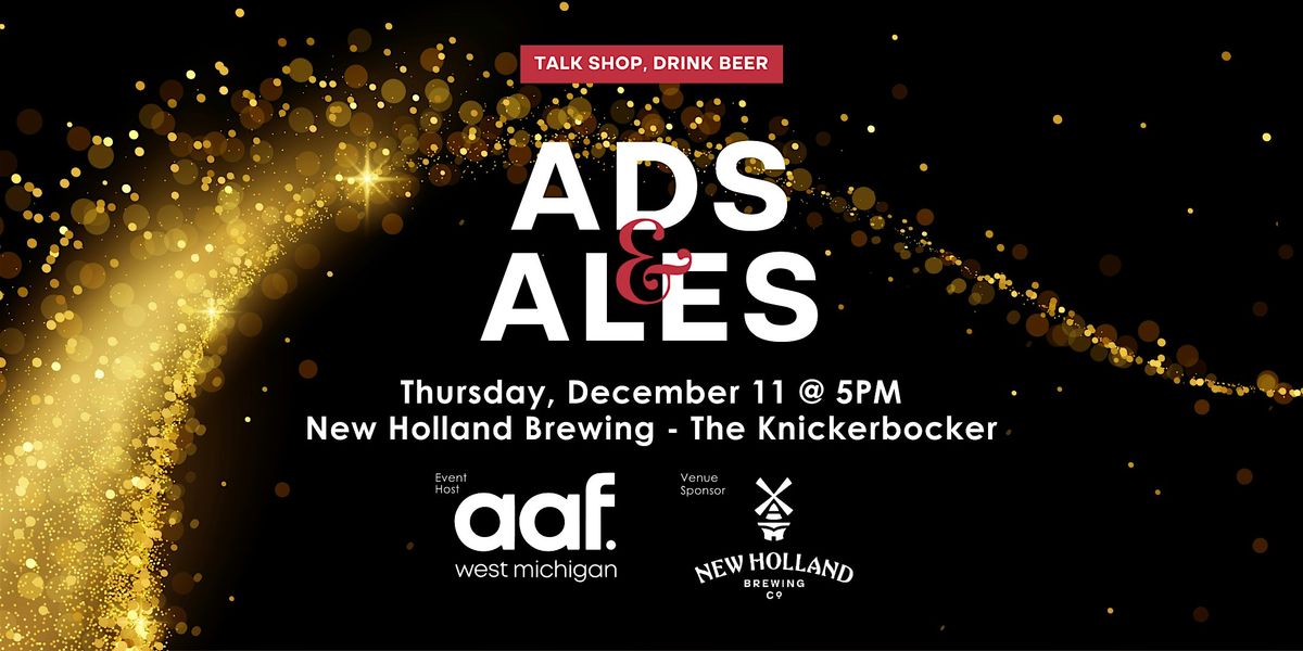 American Advertising Federation West Michigan - Ads & Ales - December 2025