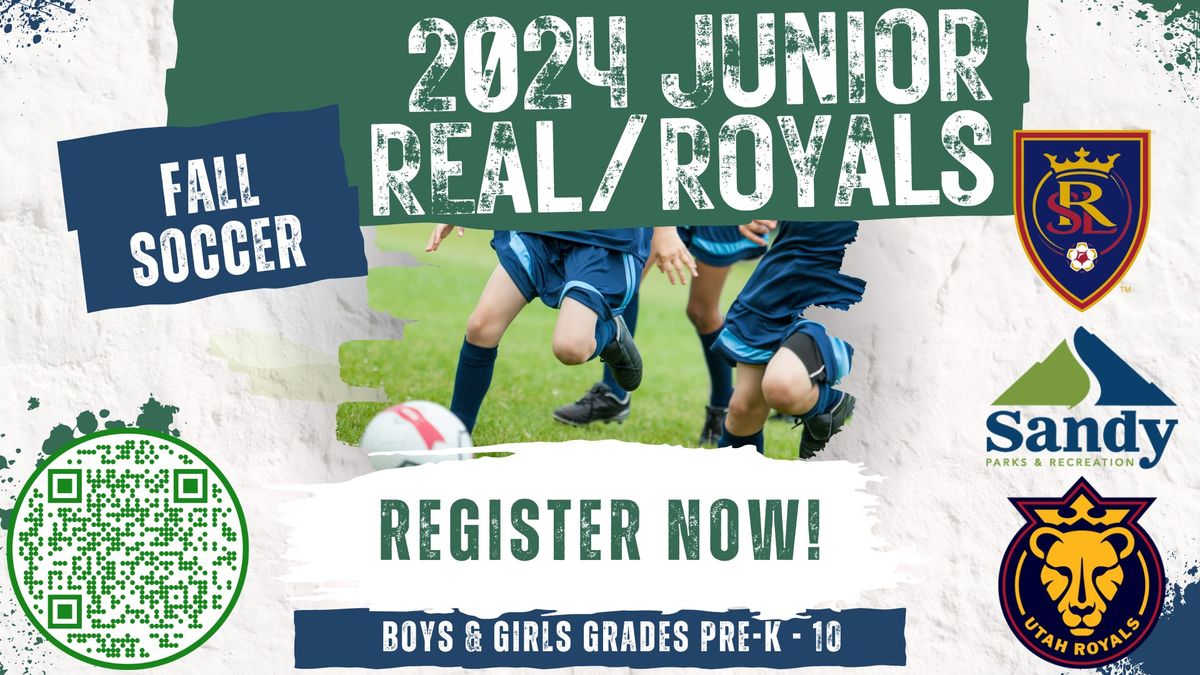 Junior REAL\/Royals Fall Soccer