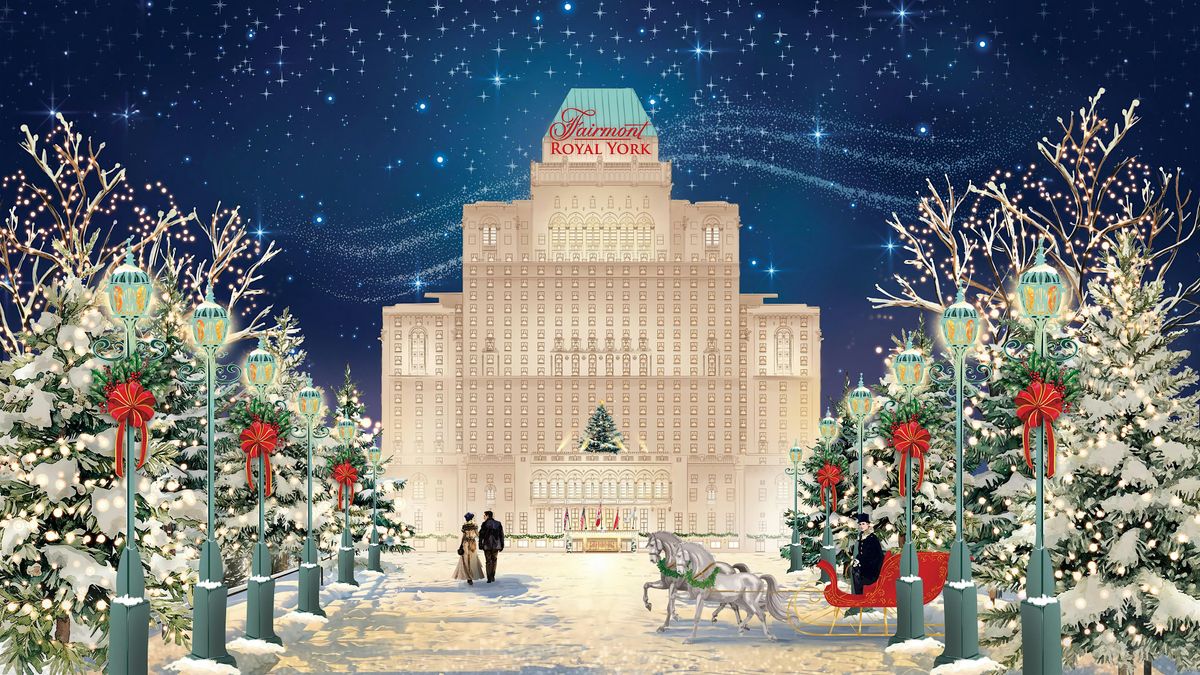 Tree Lighting Ceremony at Fairmont Royal York