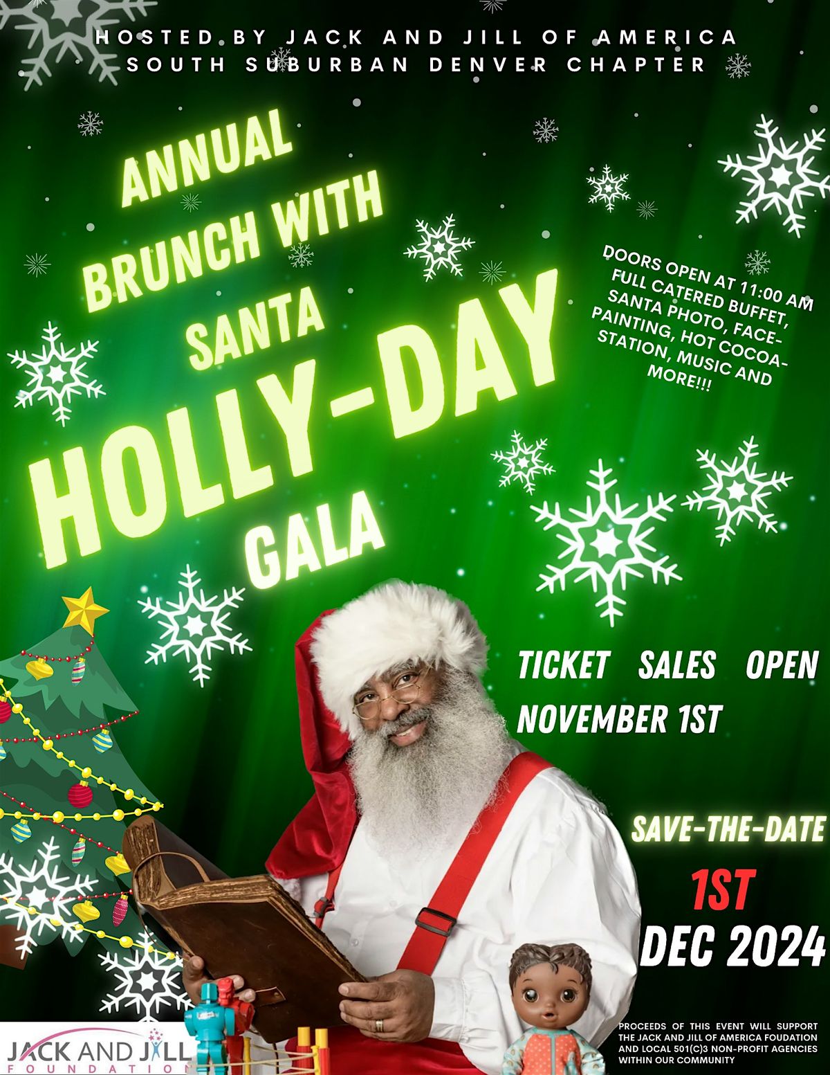 2024 Brunch with Santa Holly-day Gala