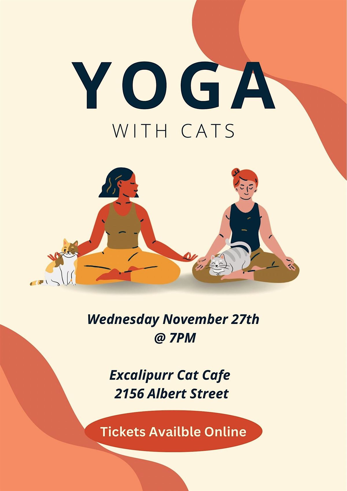 Yoga with Cats- November 27th