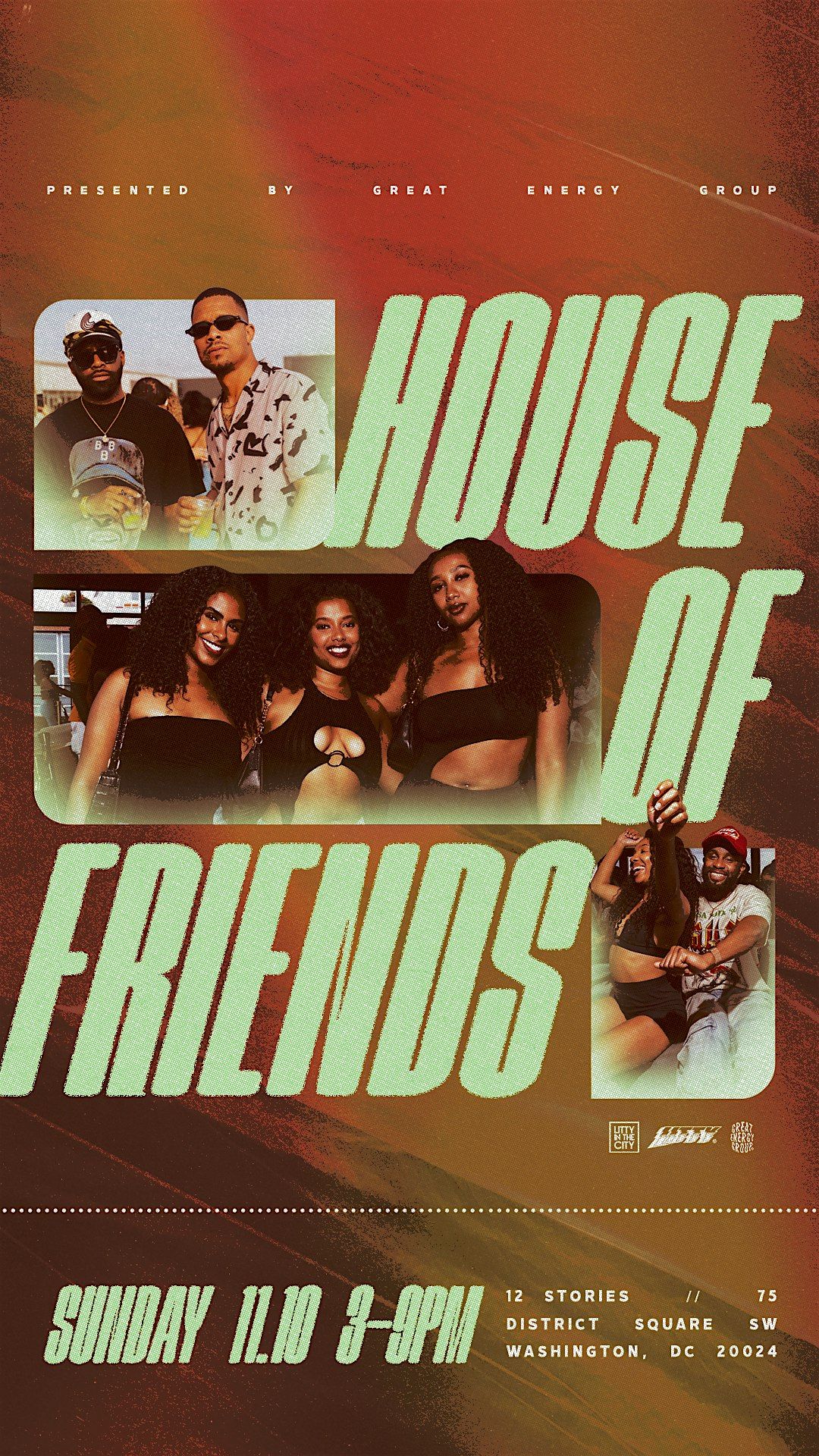 House of Friends Day Party | 12 Stories | Sun. Nov 10th