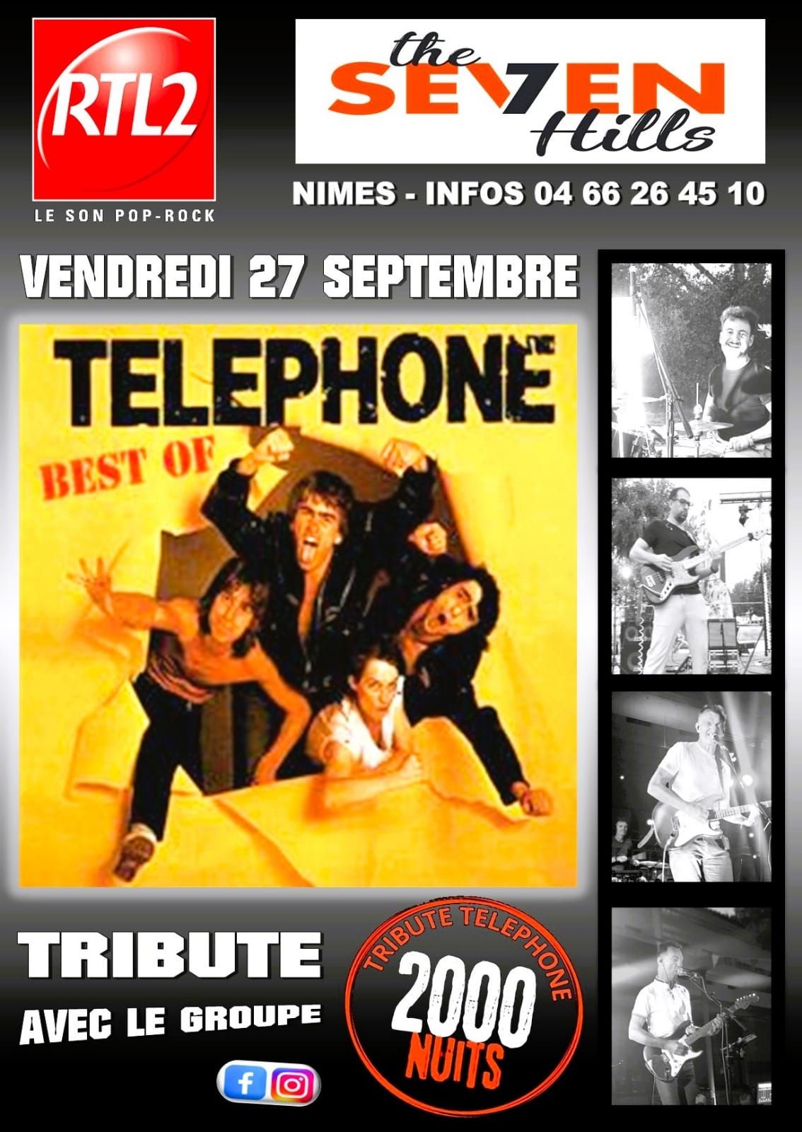 Concert Tribute Telephone Au Seven Hills