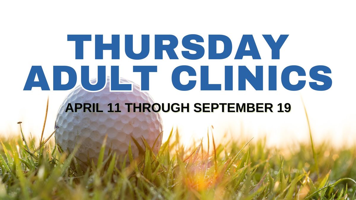 Adult Golf Clinic