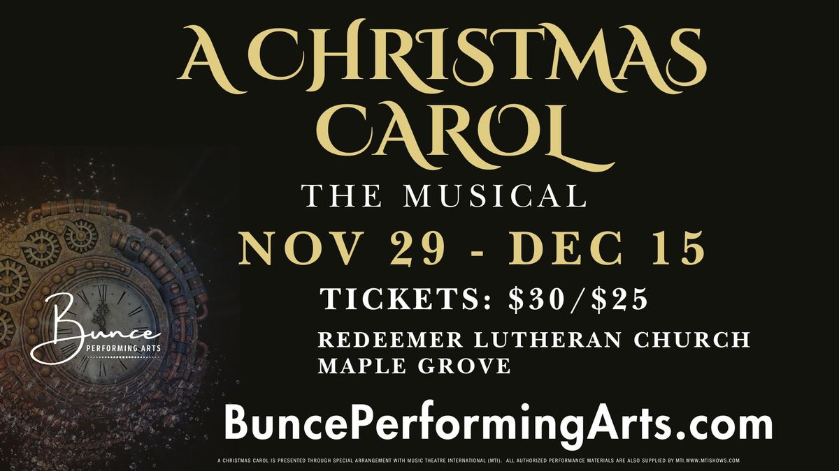 A Christmas Carol The Musical