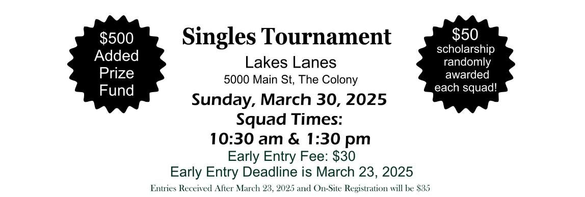 March Youth Singles Tournament