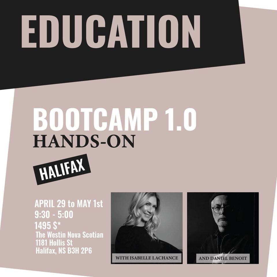 Bootcamp 1.0 (Halifax - in English)