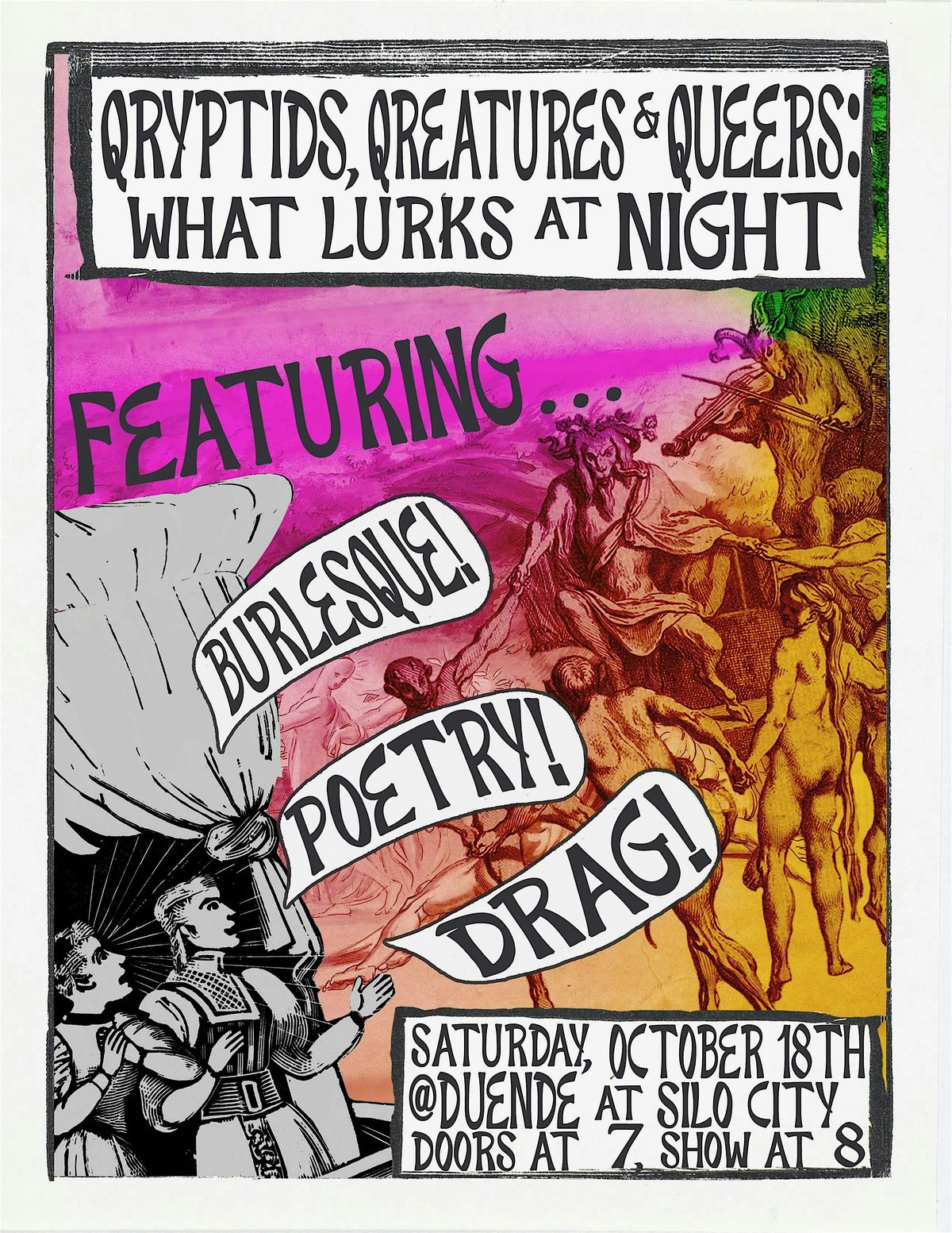 Qryptids, Qreatures, and Queers: What Lurks at Night