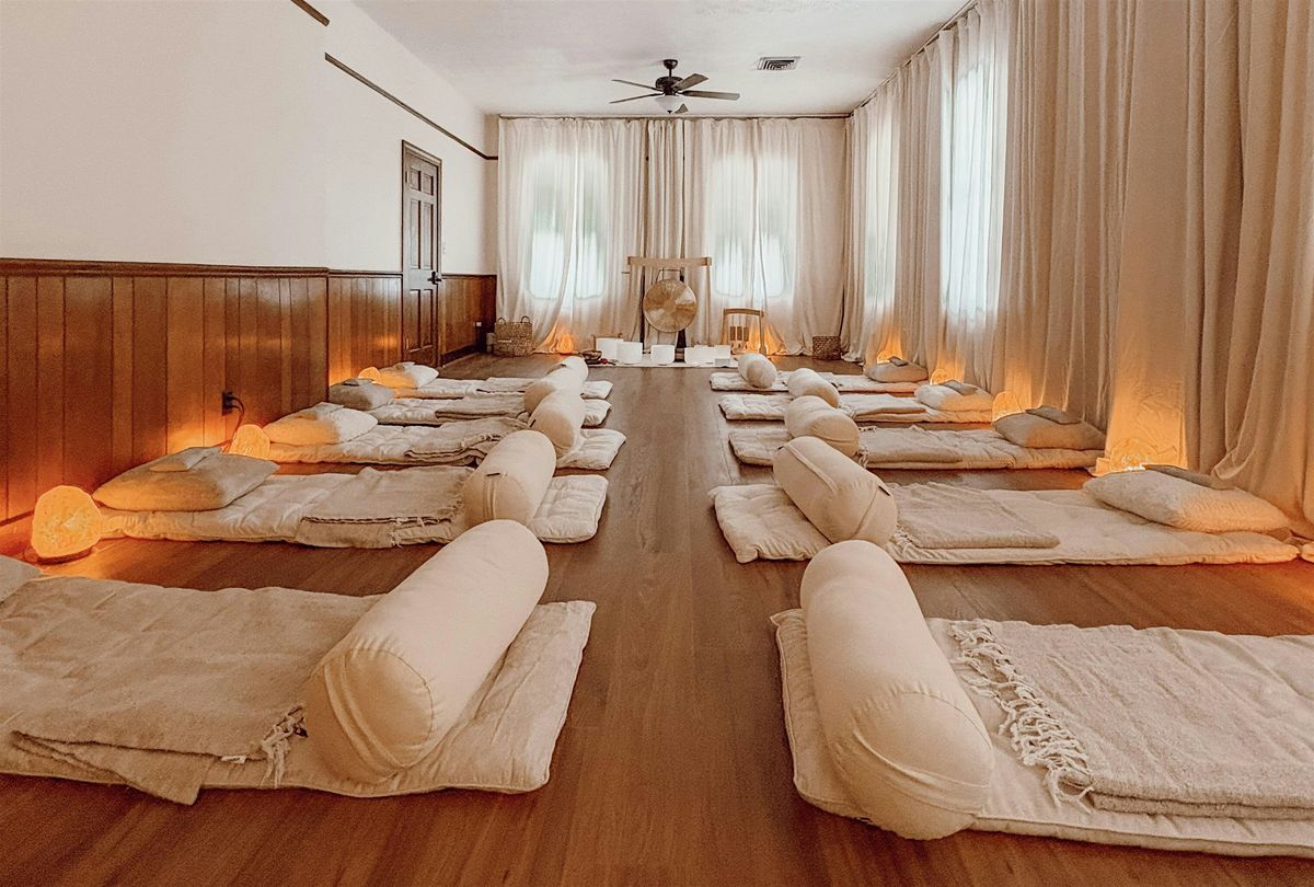 Soothing  Sound Bath | St. Augustine