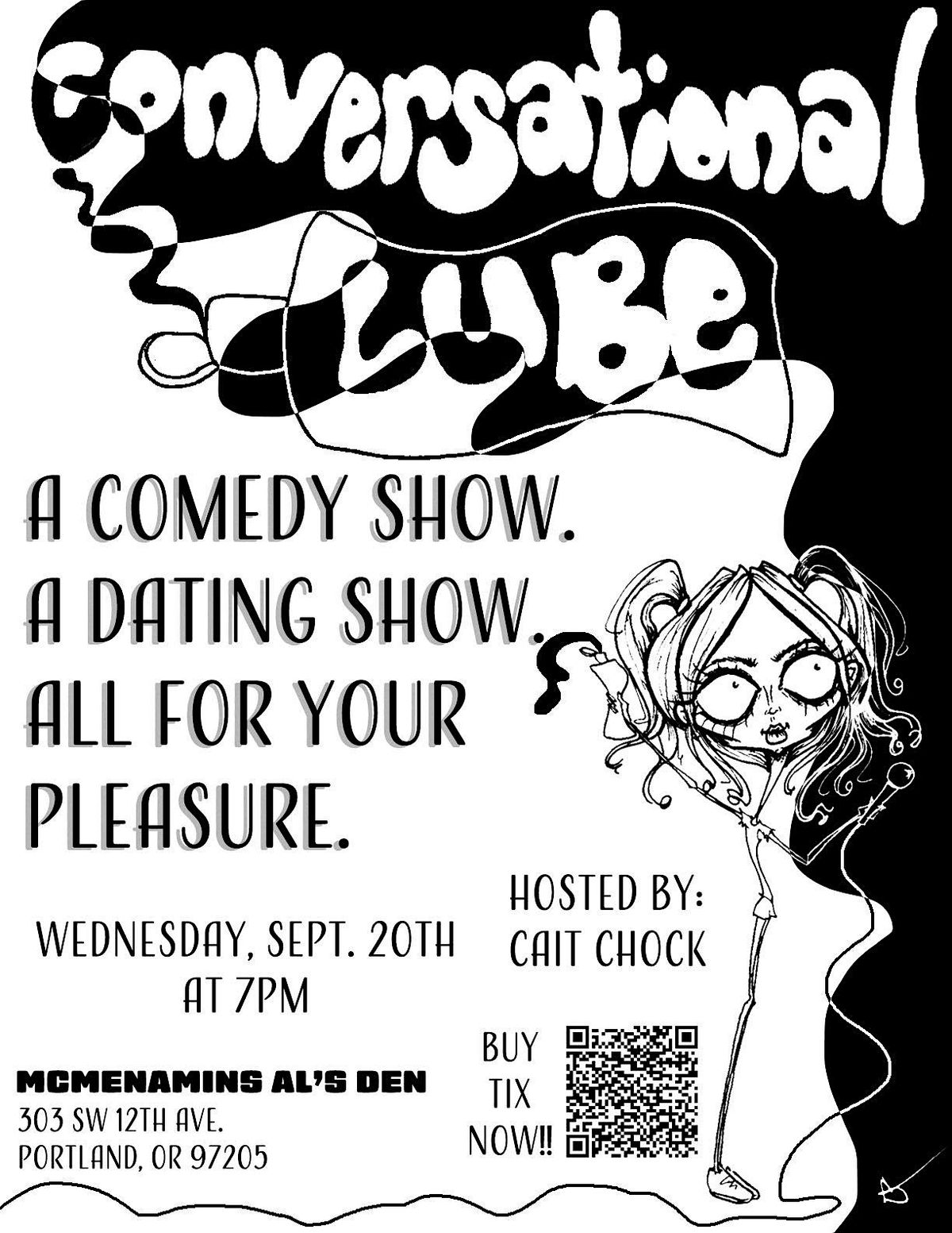 Conversational Lube - ur fav LIVE comedy dating show!!