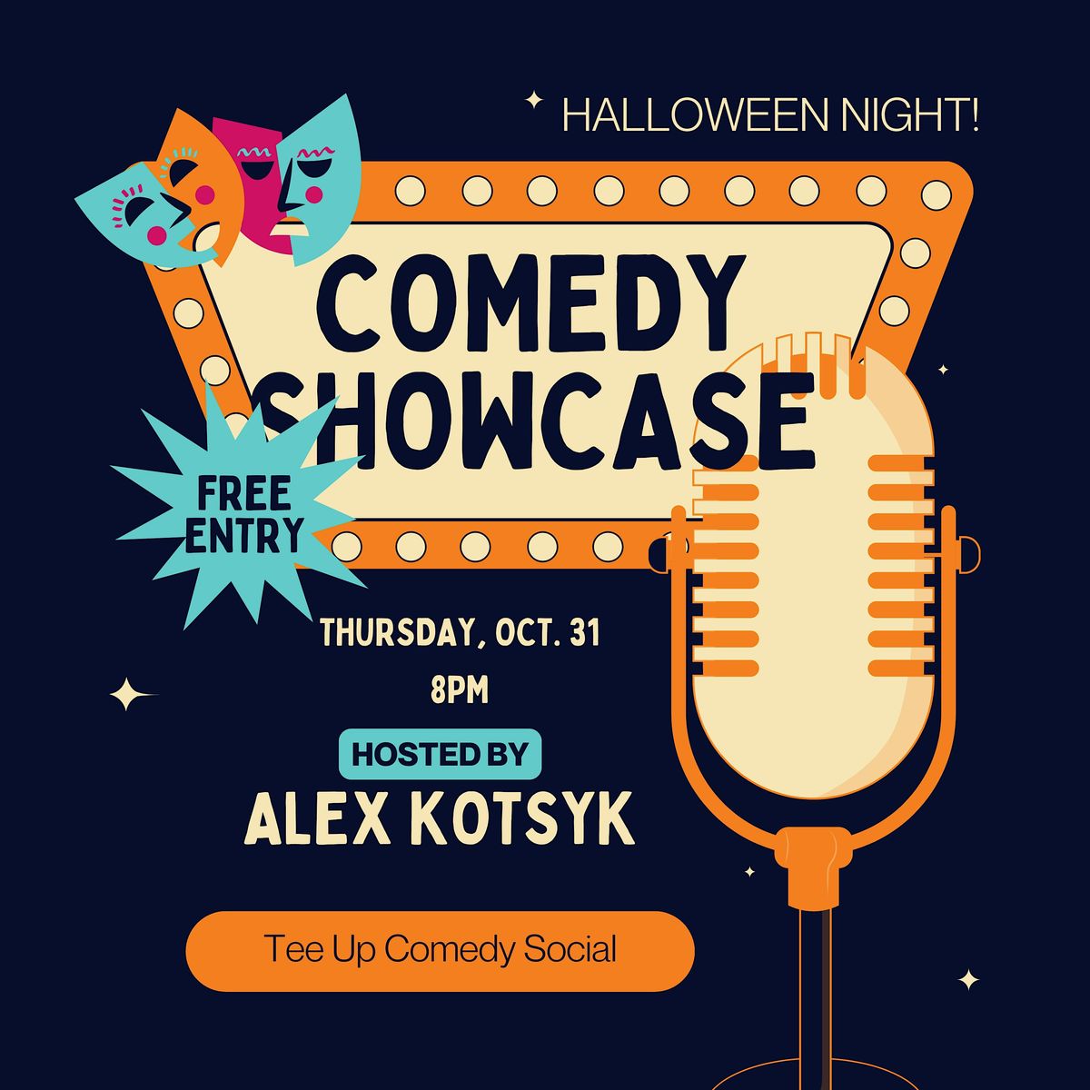 Halloween Night Comedy Showcase (free entry!)