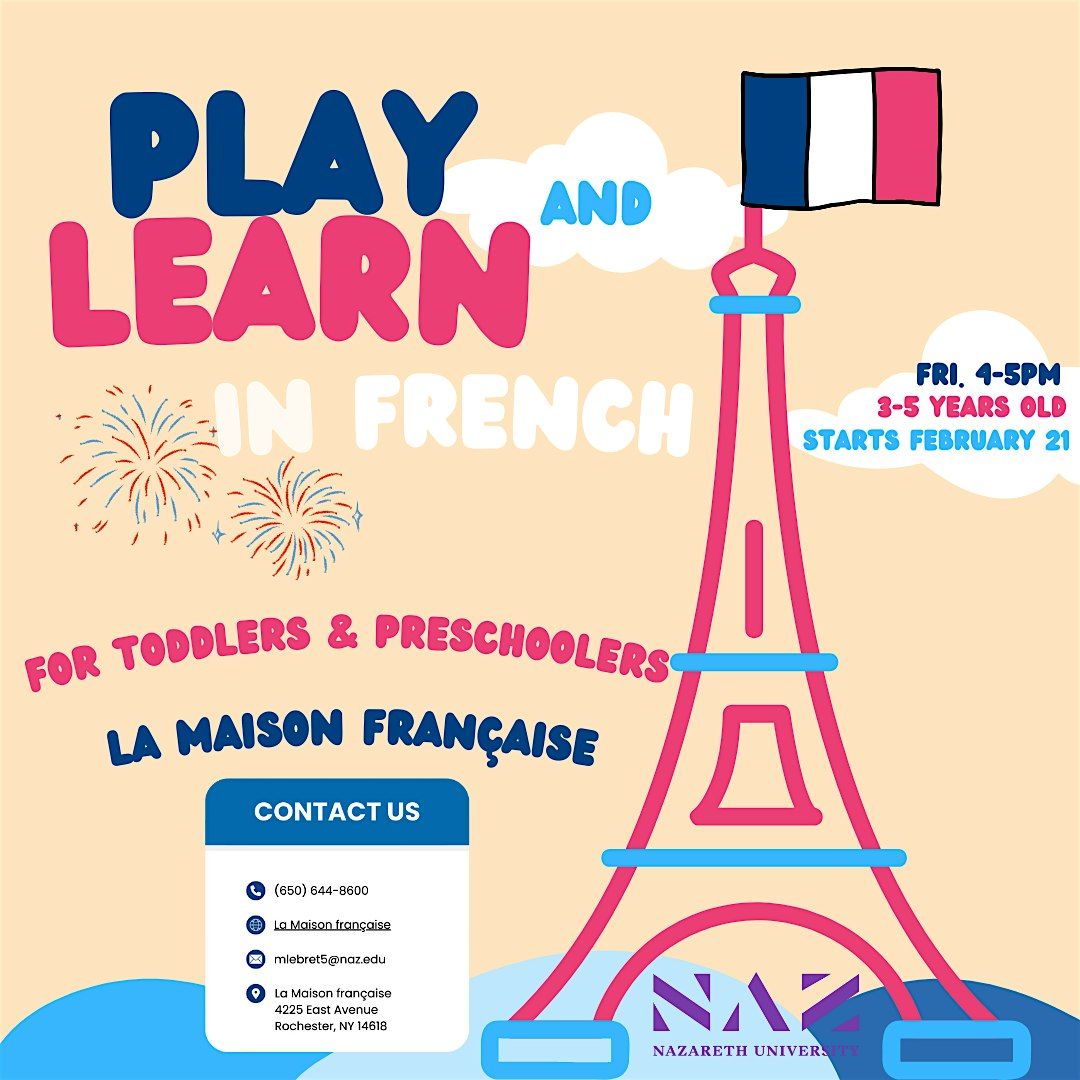 French for Toddlers and Preschoolers