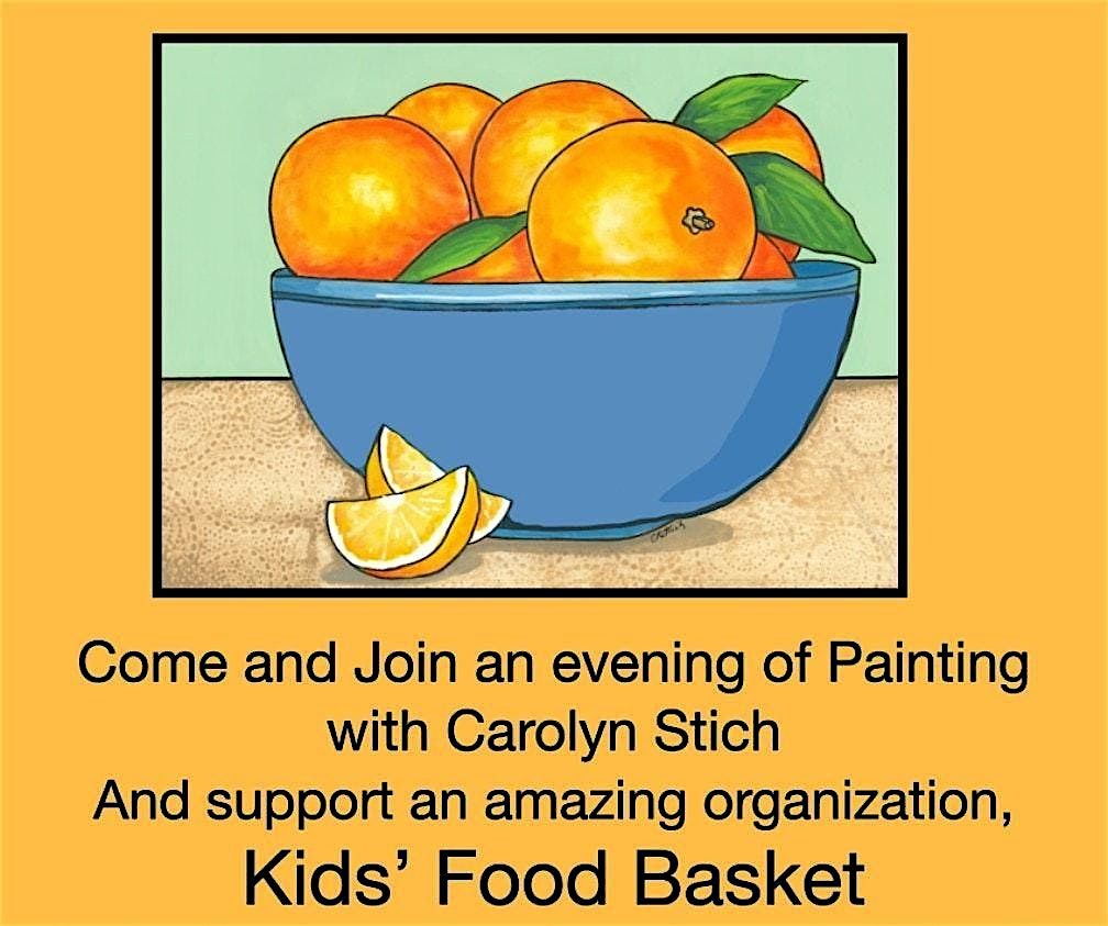 Kids' Food Basket Fundraiser Painting Event