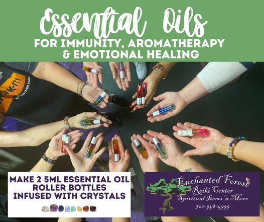 Immunity, Aromatherapy & Emotional Healing with Essential Oils DIY 2 5ml Rollers Make-n-Take with Natalie Carson