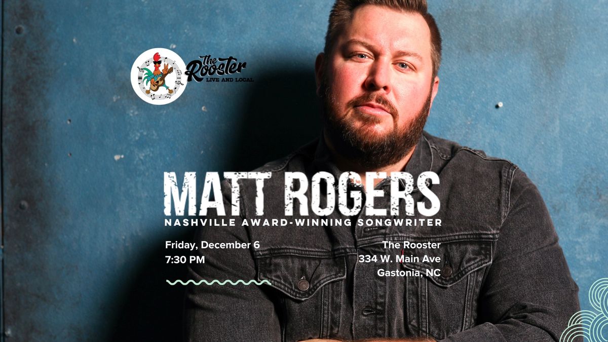 An Evening With Matt Rogers