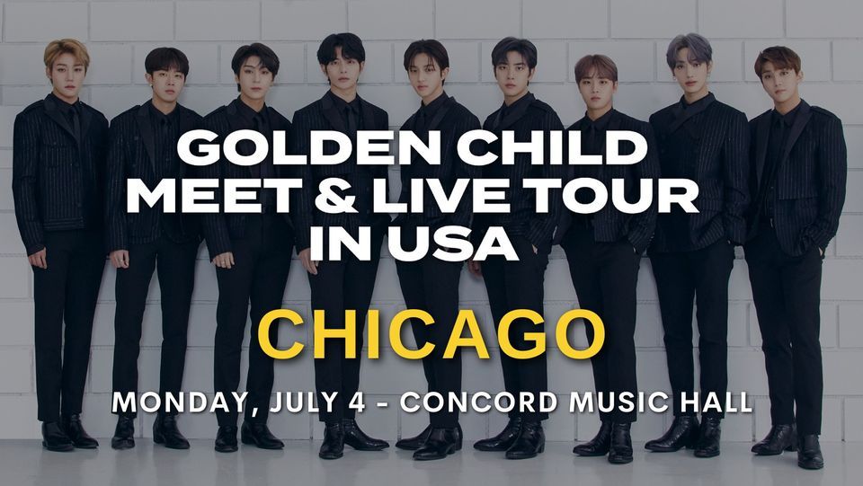 GOLDEN CHILD Meet & Live Tour in USA - Chicago, IL