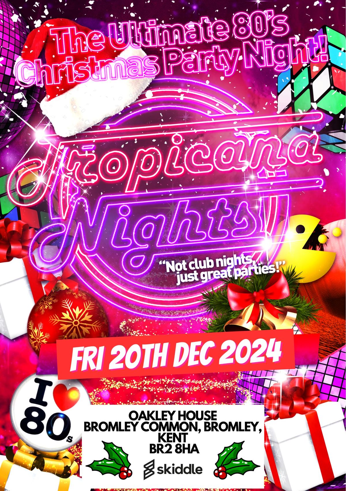 THE ULTIMATE 80S XMAS PARTY NIGHT - BROMLEY