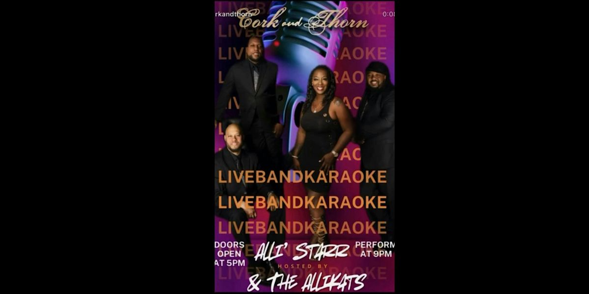 Live Band Karaoke at Cork and Thorn