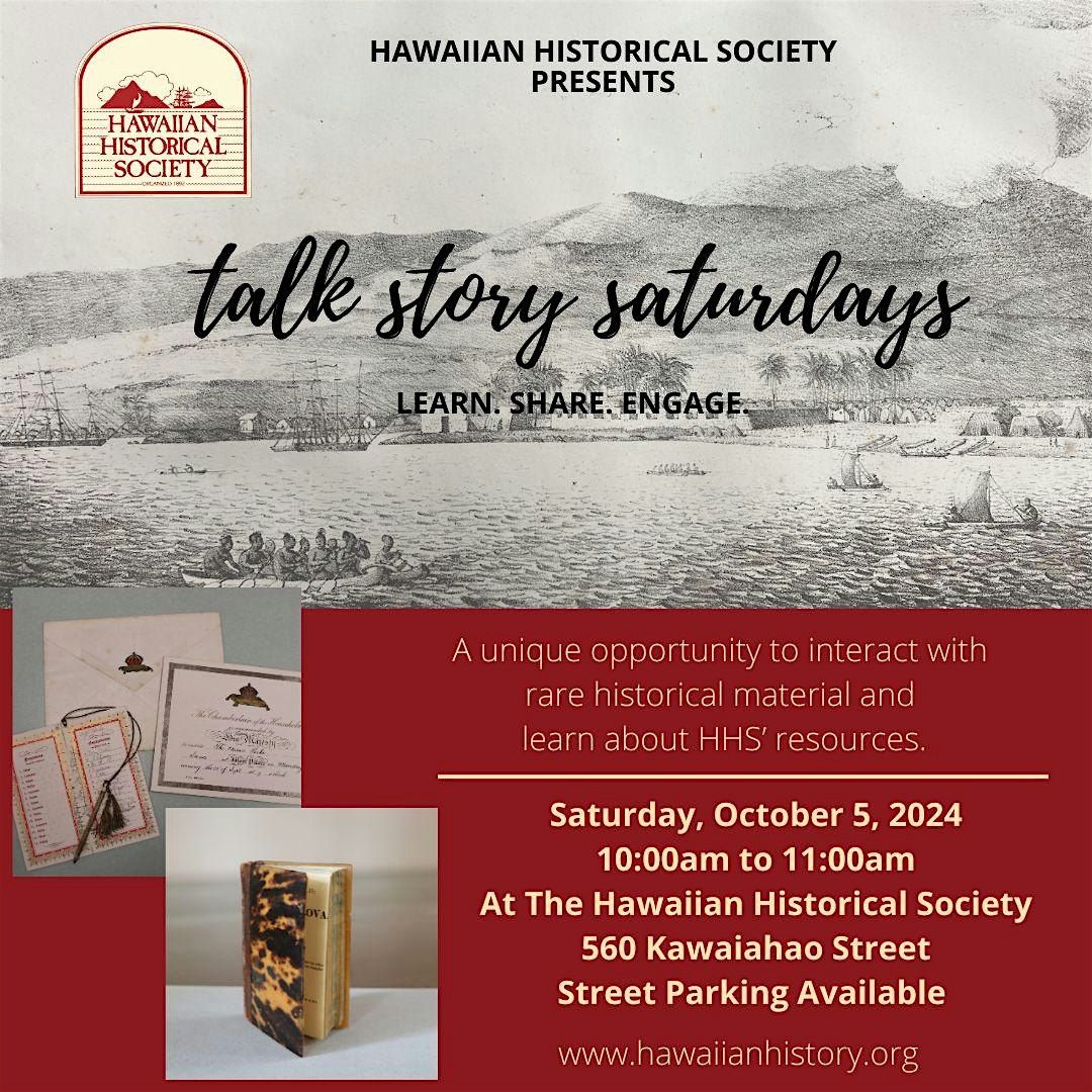 Talk Story Saturday: Inspiring Women, Inspiring Generations (Hana Hou)