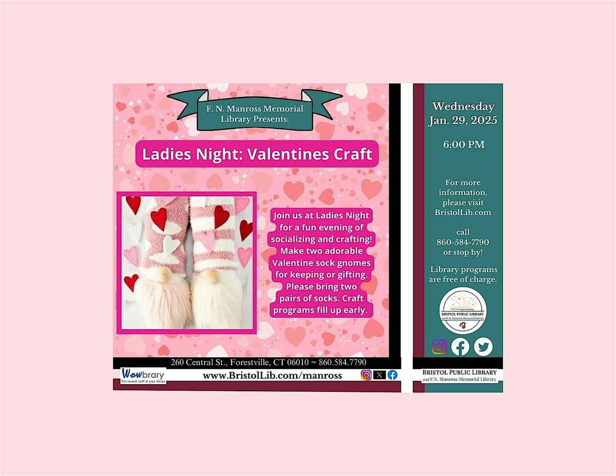 Ladies Night: Valentines Craft