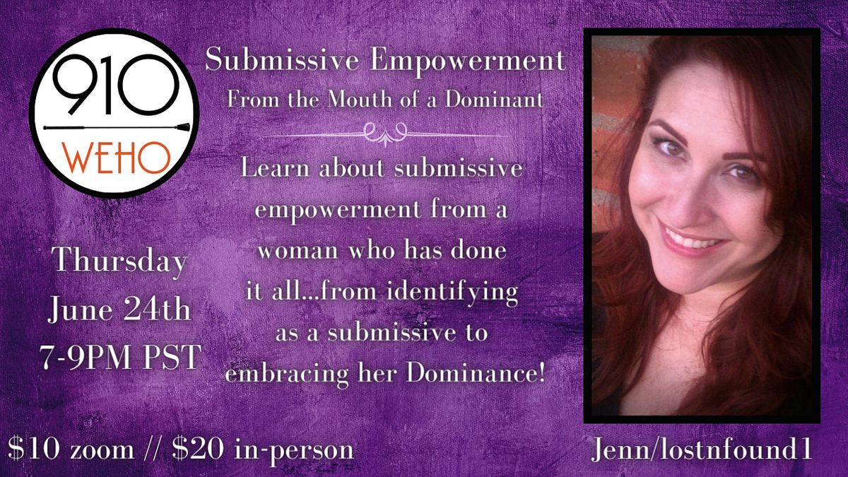 Submissive Empowerment: From the Mouth of a Dominant [feat. Jenn]  *HYBRID*