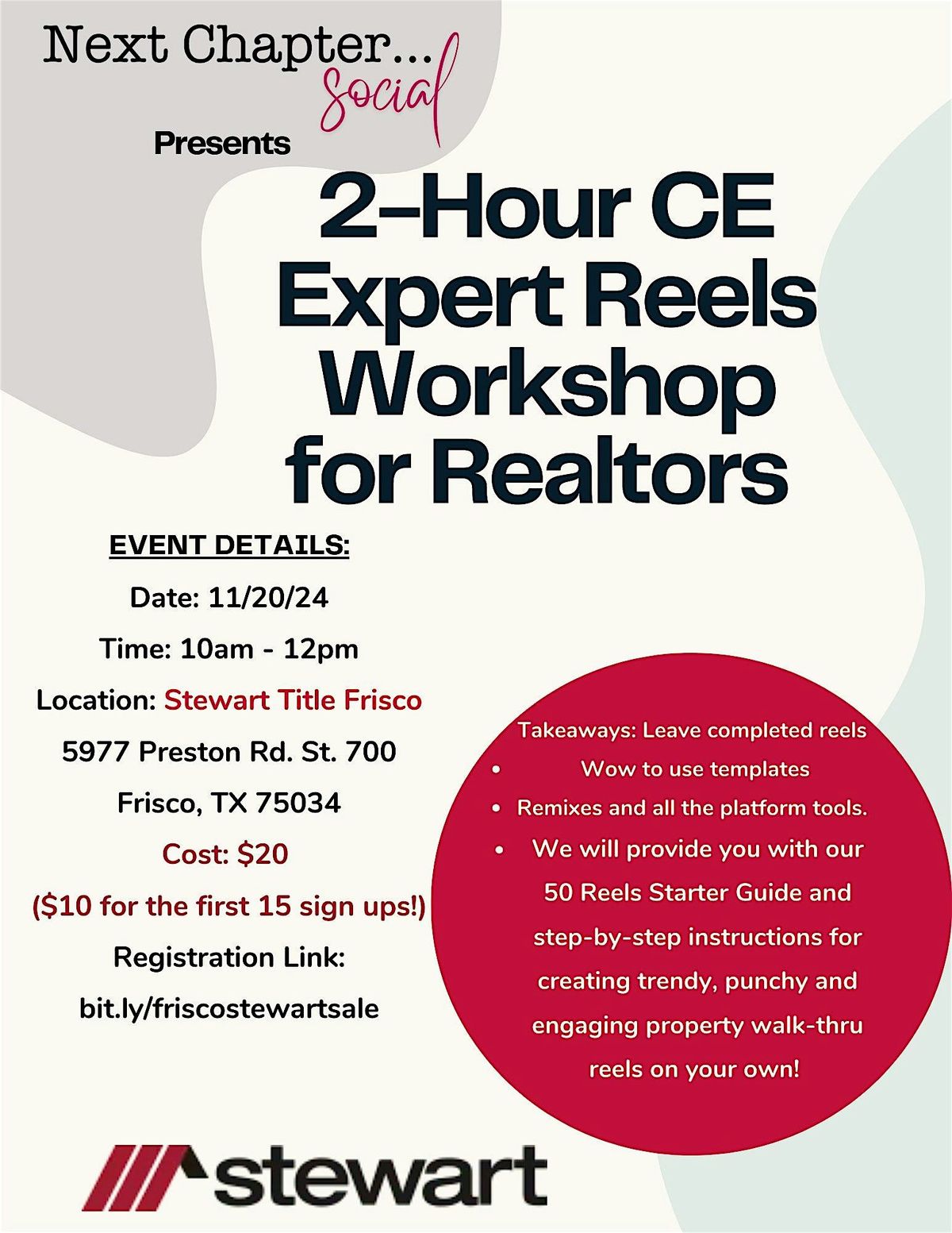 Expert Reels Workshop for Realtors - 2 Hour CE