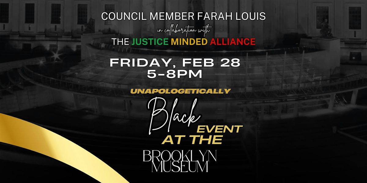 An Unapologetically Black Event  at the Brooklyn Museum