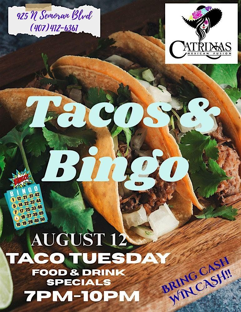 Bingo Night Tuesday @ Catrina's Mexican Fusion