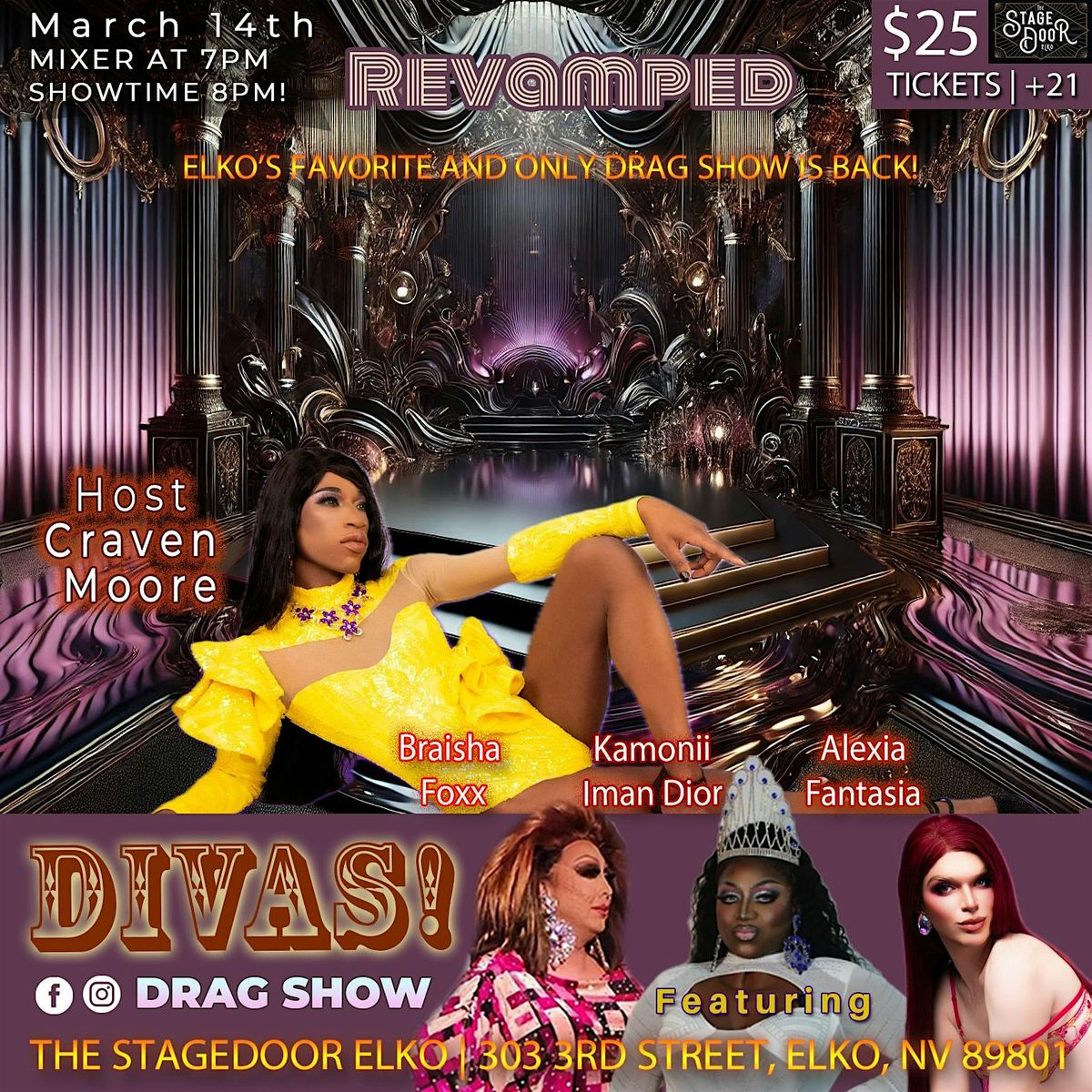 DIVAS! Drag Show: Revamped! (Friday Night)