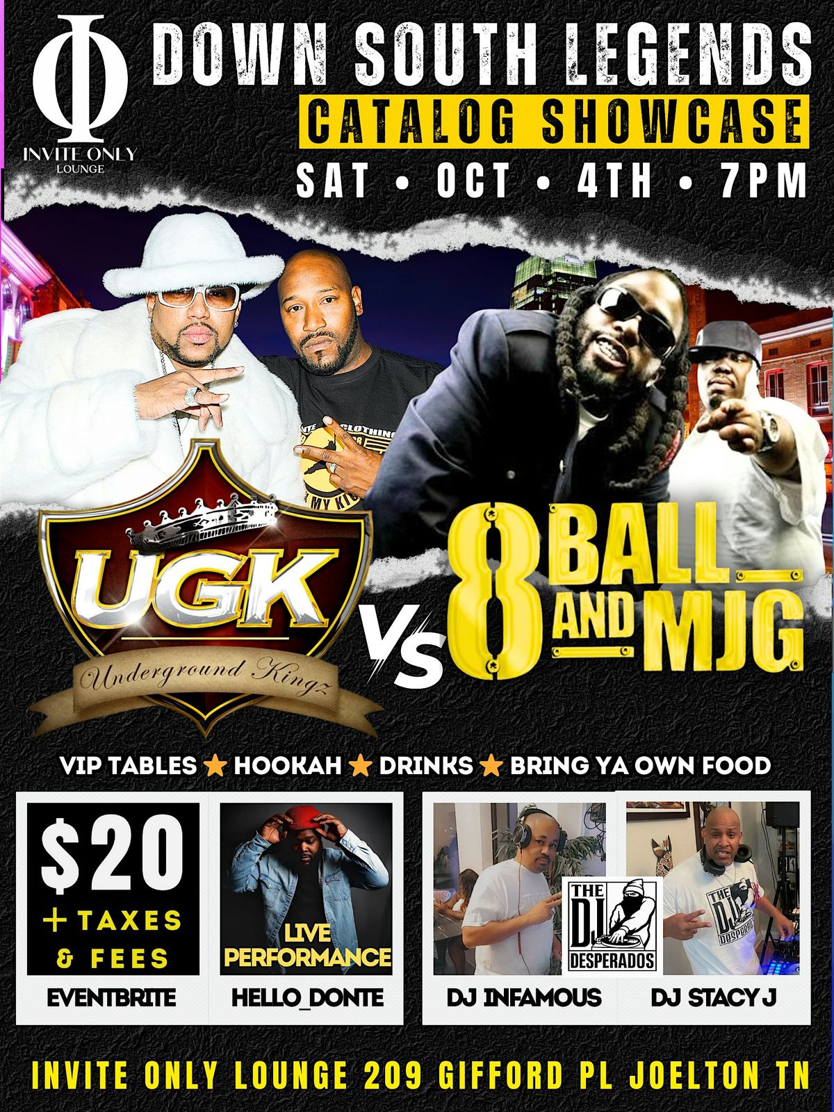 UGK Vs 8Ball & MJG Catalog Showcase!