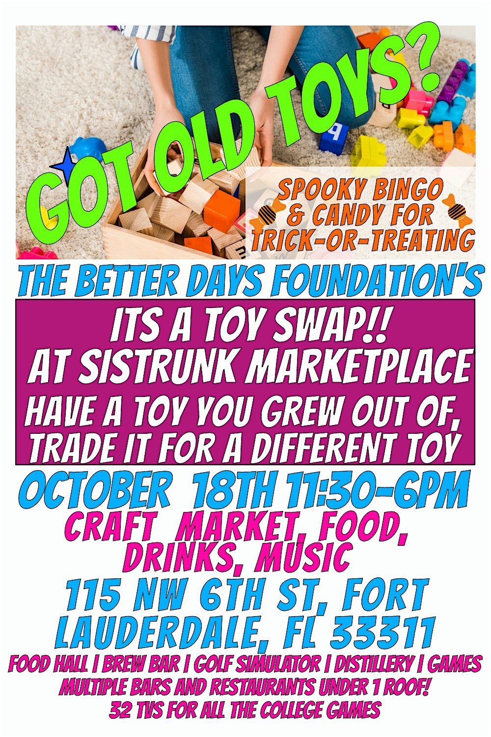 Its A TOY SWAP!! Got Used Toys, Want To Trade Them?