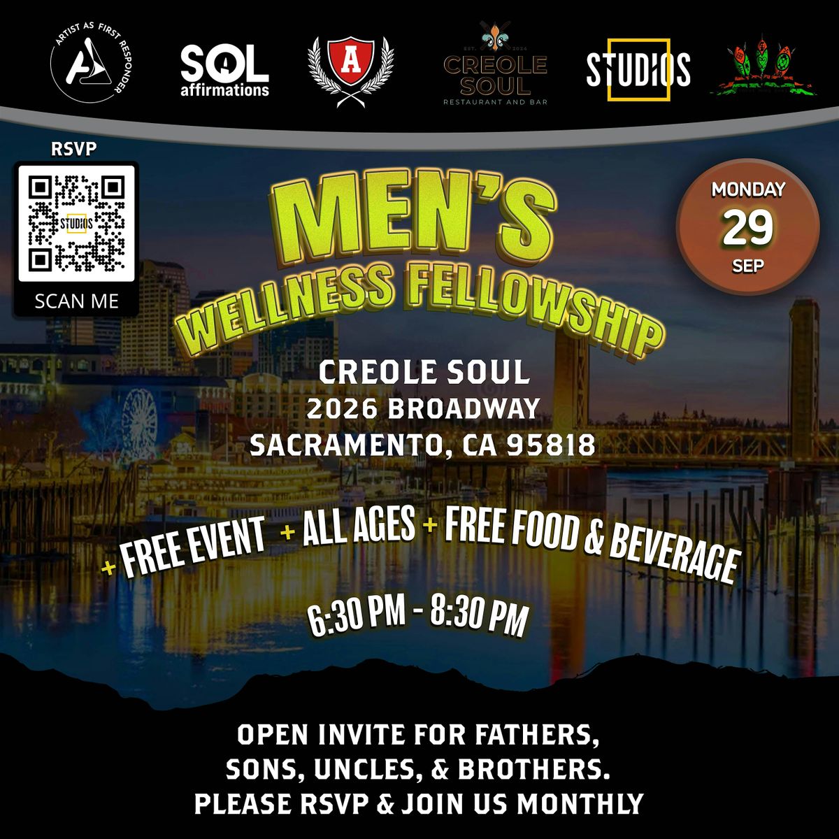 Men's Wellness Fellowship: Mental Wellness Support Group For Men Of Color