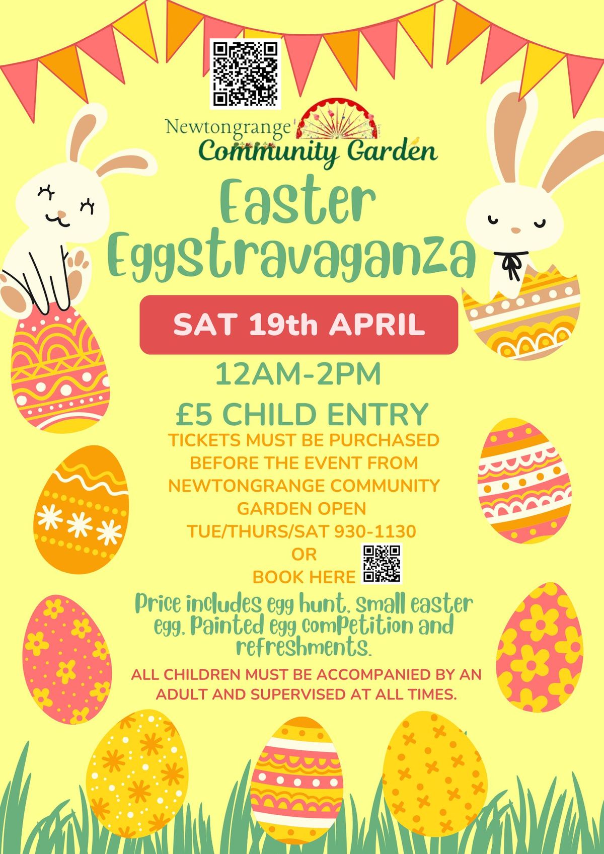 Easter Extravaganza (PAY FOR CHILD TICKET ONLY)