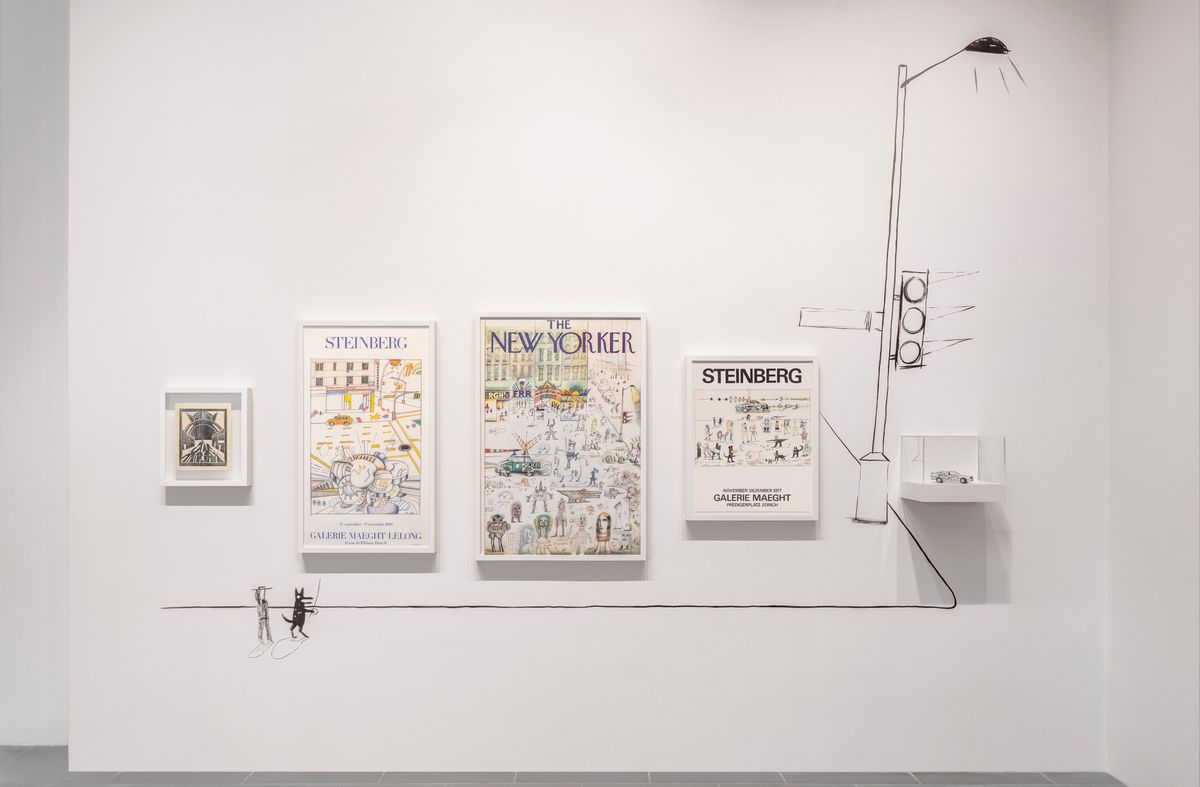 Members' exclusive: Contemplate curation among Saul Steinberg exhibition